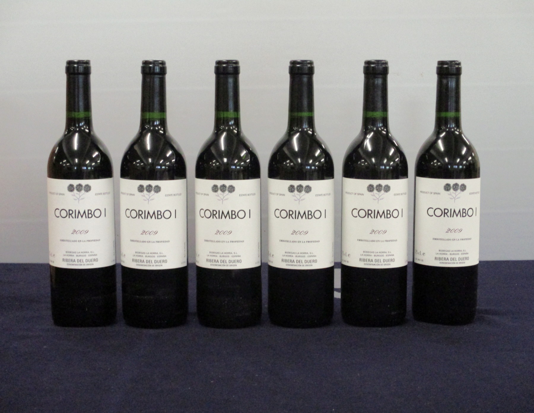 6 bts Corimbo I Ribero del Duero 2009 owc Bod. La Horra