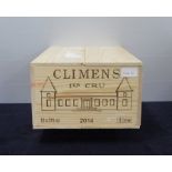 12 hf bts Ch. Climens 1er Cru 2014 owc