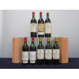 2 bts Ch. Lagrange 1975 St-Julien, 3me Cru Classé us/ts, ls, 1 sl stl 3 bts Ch. Pichon Lalande