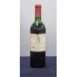 1 bt Ch. Latour 1964 Pauillac 1er Cru ms/us, vsl tear, vsl crusted foil, sl bs