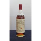 1 bt Grande Champagne des Héritiers Naturel 1904 Shipped & bottled in 1967 30° under proof BB&R
