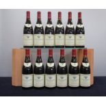 12 bts Gevrey Chambertin 'Aux Etelois' 1998 oc Doudet Naudin 2 hf, 7 hf/i.n, 3 i.n