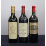 1 bt Ch. Gruaud Larose 1990 St Julien i.n 1 bt Ch. Labegorce 1999 Margaux i.n 1 bt Alter Ego (2nd