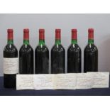 6 bts Ch. Cissac 1985 Cissac (Haut-Médoc) Cru Bourgeois Exceptionnel 1 vts, 2 ts, 1 us/ts, 1us, 1