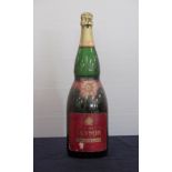 1 magnum Lanson Red Label 1964 78mm below foil, sl bs/aged