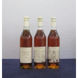 3 bts Bas Armagnac du Ch. de Lacaze 1981 bottled in England 1998 for Howells of Bristol, aged & sl