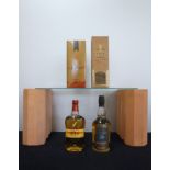 1 bt Isle of Jura 10 YO Malt Whisky 40% oc 1 bt Ledaig Mull Malt Whisky 42% oc Above two bottles