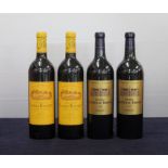 2 bts Ch. Lafon Rochet 2005 St Estephe Grand Cru Classé i.n 2 bts Ch. Cantenac Brown 2005 Margaux