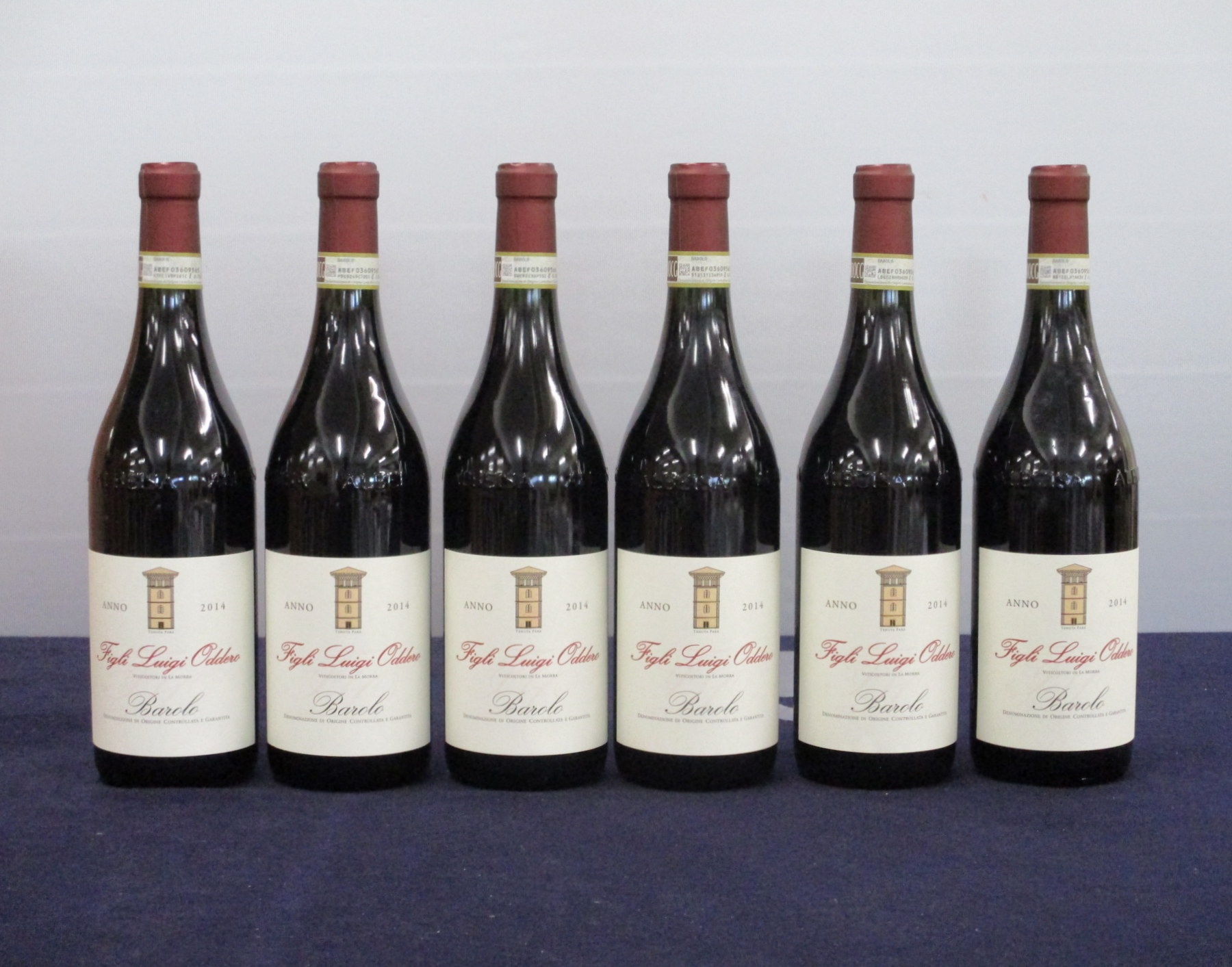 6 bts Figli Luigi Oddero 2014 oc Barolo