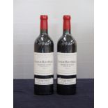 2 bts Ch. Haut-Bailly 2004 Pessac-Léognan Cru Classé i.n, 1 vsl bs