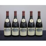 An owc containing five bottles Hamilton Russell Vineyards, Pinot Noir, Walker Bay comprising 1 of