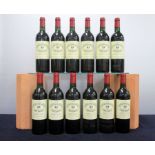 12 bts Ch. Pavie Macquin 1998 owc St-Émilion, Grand Cru Classé 11 i.n, 1 vts