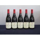 5 bts Clos de Vougeot Grand Cru 2006 Dom Jean Grivot i.n, 1 vsl torn label 1 vsl stl