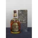 1 litre bt Chivas Regal 12 YO blended Scotch Whisky oc 43%