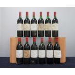 12 bts Ch. Cissac 1985 owc Cissac (Haut-Médoc) Cru Bourgeois Exceptionnel 2 i.n, 2 vts, 5 i.n, 3 us,