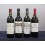 1 bt Ch. Lascombes 1986 Margaux 2me Cru Classé ts 1 bt Ch. Léoville Barton 1989 St Julien hf 1 bt