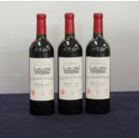 3 bts Ch. Grand-Puy-Lacoste 2000 Pauillac, 5me Cru Classé i.n