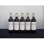 5 bts Ch. Belgrave 2009 Haut-Médoc, 5me Cru Classé 1 vsl scuffed label