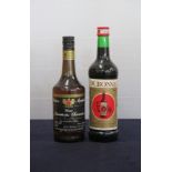 1 bt Vieux Pineau des Charentes Ch. Montifaud NV Louis Vallet 1 75 cl bt Dubonnet Le Grande Marque