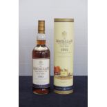 1 bt Macallan 18 YO Speyside Malt Whisky 1982 43% original tube