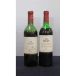 1 bt Les Forts de Latour 1966 Pauillac 2nd wine Ch. Latour bls sl bs, sl nicks, crusted foil, glue