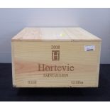 12 bts Ch. Hortevie 2008 owc St-Julien