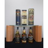 1 bt Glen Moray 12 YO Speyside Malt Whisky 40% original tube 1 bt Glen Moray (Wine Barrels) 12 YO