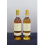 1 Ch. d'Yquem 1990 Sauternes 1er Grand Cru Classé i.n 1 Ch. d'Yquem 2001 Sauternes 1er Grand Cru