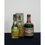 various sized two bottles