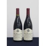 2 bts Vosne Romanée 1er Cru Cros Paranto