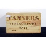 10 hf bts Tanners 2011 Vintage Port owc Quinta & Vineyards Bottlers