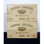 12 bts Ch. d'Angludet 2009 owc (2 x 6) Cantenac (Margaux) Cru Bourgeois Exceptionnel