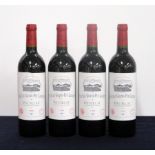 4 bts Ch. Grand Puy Lacoste 1996 Pauillac 2 hf, 2 hf/i.n