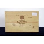 12 hf bts Ch. La Garde 2009 owc Pessac-Léognan Grand Vin de Graves