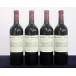 4 bts Dom de Chevalier Rouge 2000 Pessac-Leognan Grand Cru Classé de Graves i.n