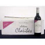 12 bts Ch. De Claribes Marpeau 2005 oc Sainte Foy Bordeaux sl dstl