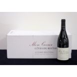 12 bts Côtes du Rhone Mon Coeur 2016 oc J L Chave Selection