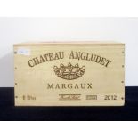 6 bts Ch. d'Angludet 2012 owc Cantenac (Margaux) Cru Bourgeois Exceptionnel