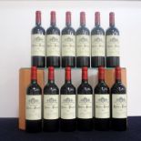 12 bts Lalande de Pomerol Private Reserve 2003 owc Christian Moueix 8 hf, 3 hf/i.n, 1 i.n