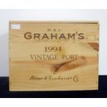 12 bts Grahams 1994 Vintage Port owc