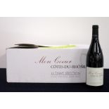 10 bts Côtes du Rhone Mon Coeur 2015 oc J L Chave Selection