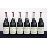 6 bts Châteauneuf du Pape Ch. de Beaucastel 2001 owc Pierre Perrin 5 vts, 1 ts