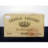 12 bts Ch. d'Angludet 2008 owc Cantenac (Margaux) Cru Bourgeois Exceptionnel