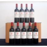 9 bts Ch. Bourgneuf 2005 owc-missing lid Pomerol 6 hf/i.n, 3 i.n