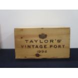 12 bts Taylor's 1994 Vintage Port owc