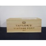6 bts Taylors 2011 Vintage Port owc