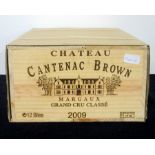 12 bts Ch. Cantenac-Brown 2009 owc