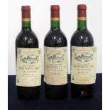 3 bts Ch. Haut-Bages-Montpelou 1992