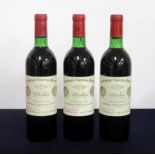 3 bts Ch. Cheval-Blanc 1970