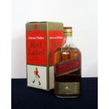 1 1.75 litre bt Johnnie Walker Red label